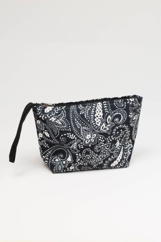 POCHETTE CON CHIUSURA A ZIP TR001514 BLACK