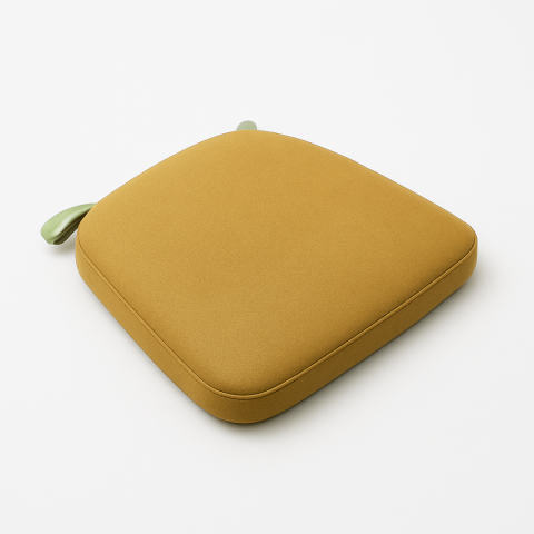 CHIAVARINA CUSCINO COPRISEDIA CVRN P317 COLORATO GIALLO