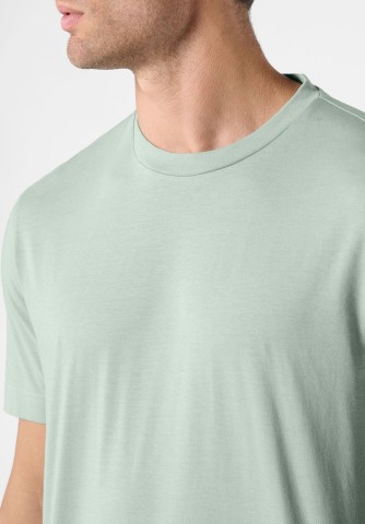 Pigiama Corto Girocollo in Cotone VPRT93396 ACQUAMARINA