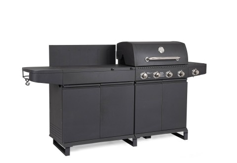 CUCINA A GAS MERITA ANTRACITE 0790305