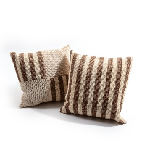 CUSCINO IN TESSUTO 45X45CM COLORI ASSORTITI 31125