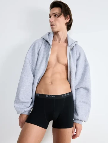 SLOGGI UOMO BASIC SHORT 10004753 NERO