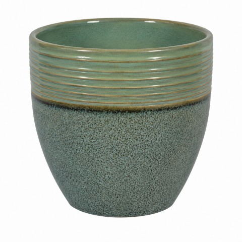 VASO CERAM CORSICA XL D38X34H BIC.SMERAL