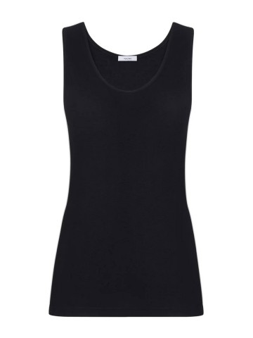 CANOTTA NATURAL SPALLA LARGA RAGNO 028192 NERO