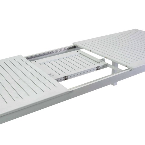 TAVOLO FUERTEVENTURA ALLUNGABILE BIANCO 64624 220/280x100cm