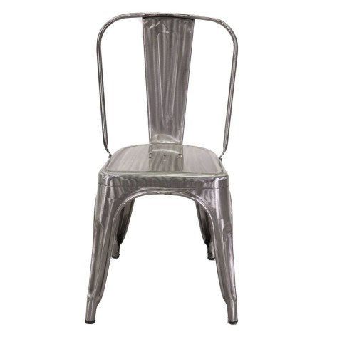 Sedia ferro new bristol galvanizzato cm43x43h45/84