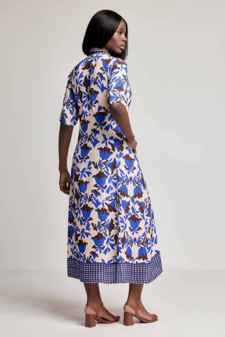MADEIRA MAXI DRESS DB26-087 MULTICOLOR