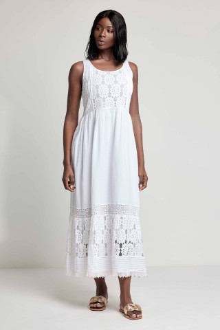BALI ABITO DONNA DAVID DB26-009 WHITE