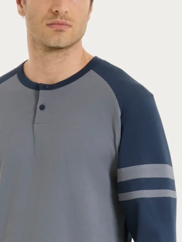 PIGIAMA UOMO Manica lunga SERAFINO UA42N1 RAGNO FANT. POPPY SEED