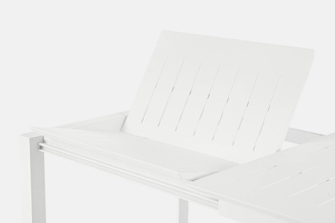 TAVOLO ALL.KONNOR 160-240X100 BIANCO