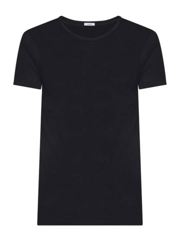 MAGLIA SILKOTTON MEZZA MANICA GIROCOLLO RAGNO 601697 NERO