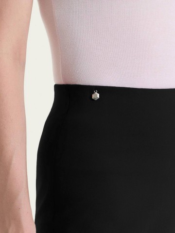 Pantalone a palazzo leggero in Super Fresh DT03PA RAGNO NERO