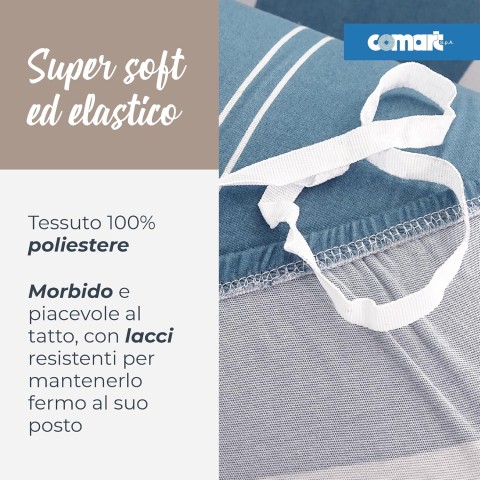 COPRIDIVANO FASCHION 3 POSTI COMART DIS.3