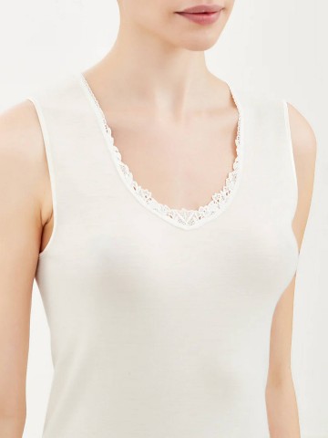 MAGLIA 100MERINO SPALLA LARGA RAGNO 073092 BIANCO LANA