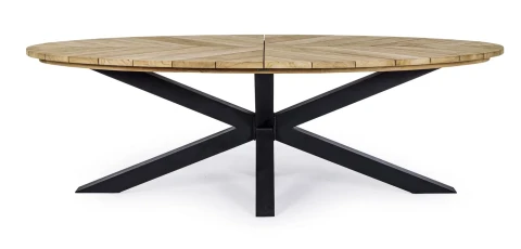 TAVOLO PALMDALE 240X110 CARBON 0804741