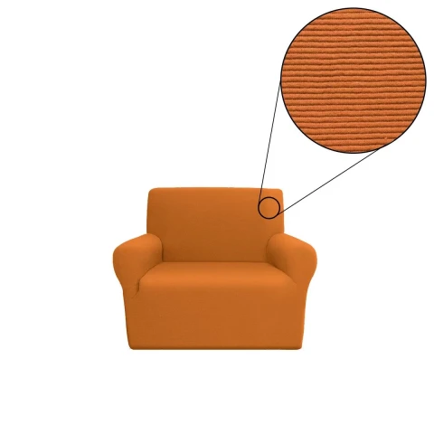 YES COPRIPOLTRONA ELASTICIZZATO LINEAORO ARANCIO