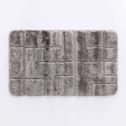 AGUA TRIS TAPPETO BAGNO AV0021 LINEAORO GRIGIO