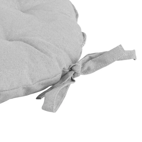 CUSCINO SEDIA TONDO 40 CM IDROREPELLENTE ESTÉ GALILEO GRIGIO