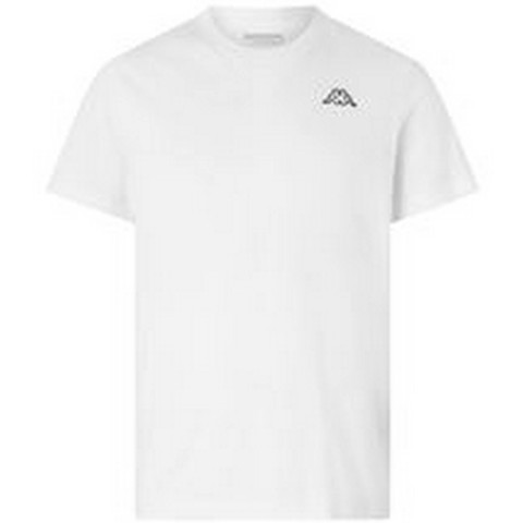 MAGLIA MANICA CORTA SLIM FIT 304J150 KAPPA BIANCO