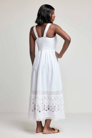 BALI ABITO DONNA DAVID DB26-009 WHITE