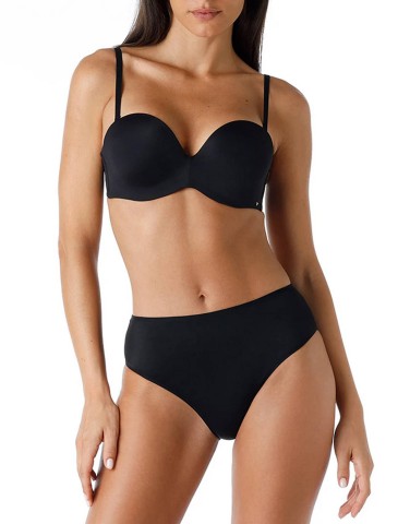 REGGISENO BALCONETTE IMBOTTITO STRAPLESS L0DEH C BLACK