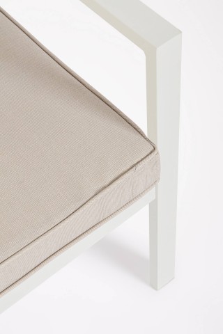 SET4 SALOTTO CON CUSCINI HILDE BIANCO LD30 0664002