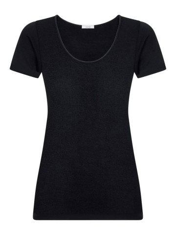 MAGLIA SINTONIA MEZZA MANICA GIROCOLLO RAGNO 072457 NERO