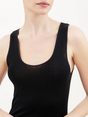 MAGLIA MERINOSETA SPALLA LARGA RAGNO 074022 NERO