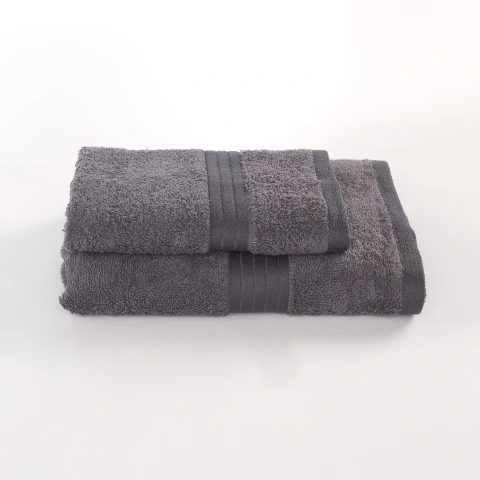 LIVING SET ASCIUGAMANI 1+1 VIA ROMA, 60 SS0035 GRI.SCU