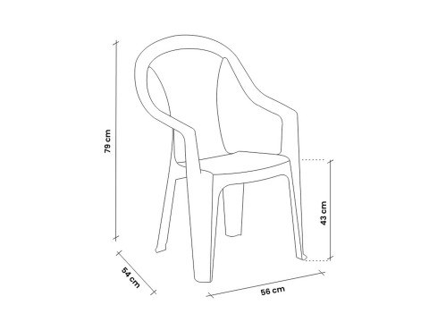 SEDIA ATLANTA ART 15 ILBLUGARDEN