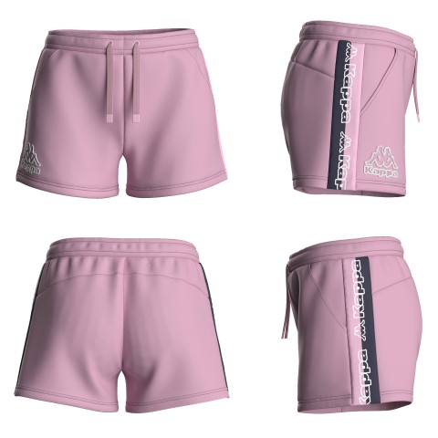 PANTALONCINO DONNA TAPE GRAGRIA 321W7IW PINK NOSEGAY