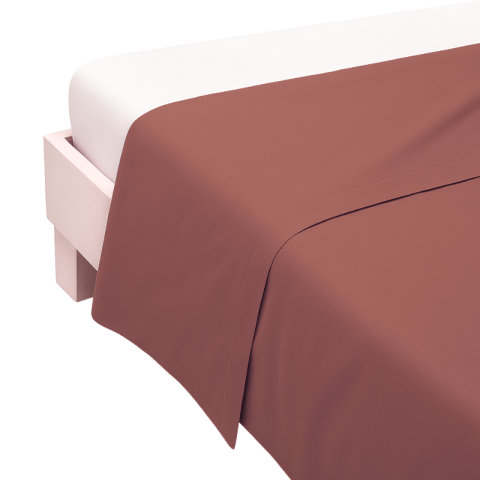 SUGAR LENZUOLO SOPRA 1PZ TINTA UNITA ROSSO