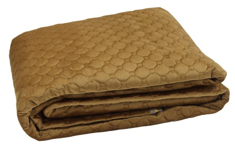 TRAPUNTINO VELVET MATRIMONIALE SUPER PROMO AVORIO