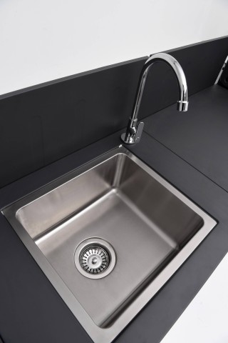 CUCINA A GAS PER ESTERNO ANNARITA ANTRACITE INOX 0790308