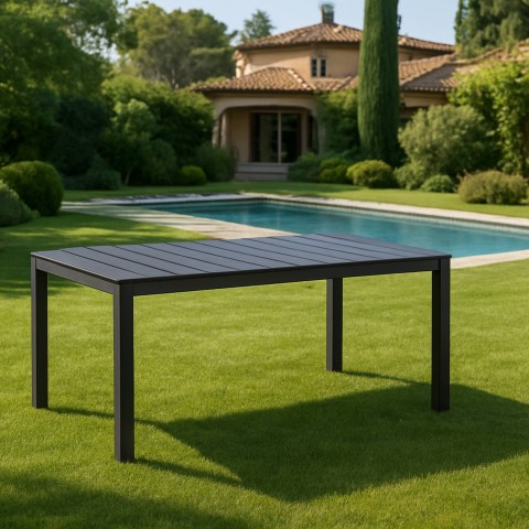 TAVOLO KING DINING GRAPHITE MADE IN ITALY