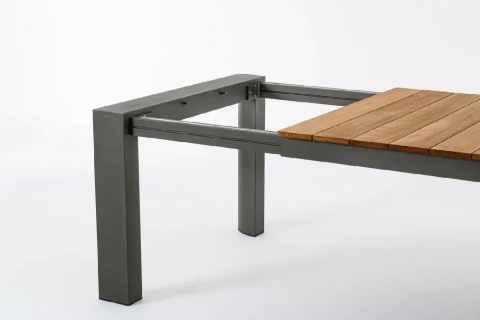 CAMERON TAVOLO ALLUNGABILE 253/319/384X110 ANTRACITE BIZZOTTO