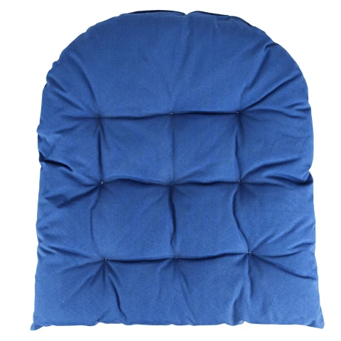 Cuscino sedia 50x46 cm, idrorepellente, grigio, Pachá Esté 5914895 BLU
