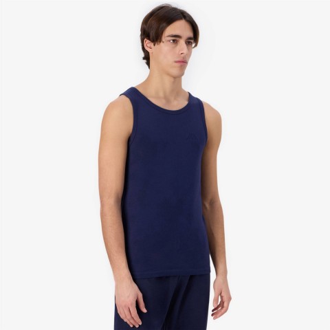 CANOTTA UOMO CARSENAC SKIN 3019RA0 BLU MARINE-BLU INTENSE