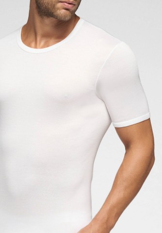 MAGLIA F.SCOZ.MM GIR. 21301/VPRT007 UOMO BIANCO