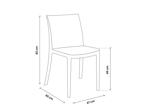 SEDIA C/BRACCIOLI ARIA ARMCHAIR ART 315 GRAFITE
