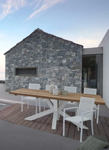 RAMSEY TAVOLO BIANCO 240x100cm 0804456 BIZZOTTO
