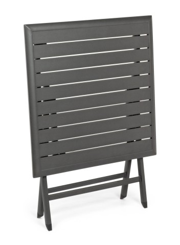 TAVOLO PIEGHEVOLE ELIN 70X70 ANTRACITE LH32 0662502