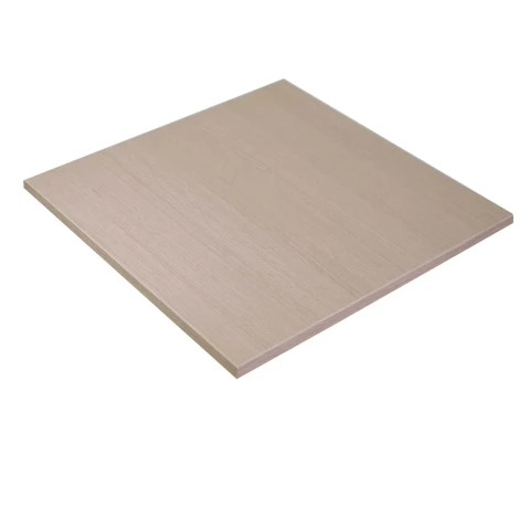 Top tavolo nobilitato rovere medusa quadro cm68x68X1,8