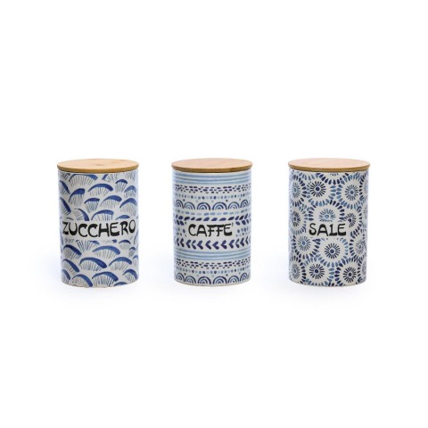 BARATTOLO "SEA" CERAMICA 10X10XH15 06066