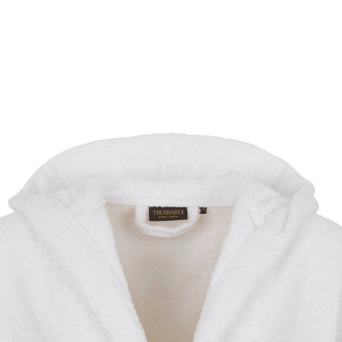 RIBBON ACCAPPATOIO IN SPUGNA UNISEX TRUSSARDI BIANCO