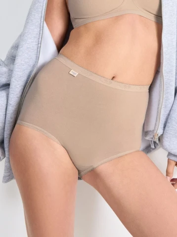 BASIC MAXI SLIP PACCO DOPPIO SLOGGI 10043769 DONNA NUDO