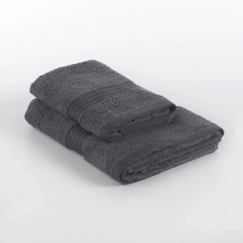 LIVING SET ASCIUGAMANI 1+1 VIA ROMA, 60 SS0035 GRI.SCU