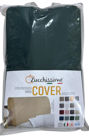 FENDER COPRI TESTATA LETTO ENSTENSIBILE FINO A 200CM VERDE