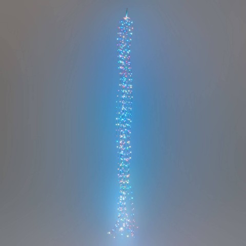 CASCATA 640M.LED RGB MULTI RGB 69817