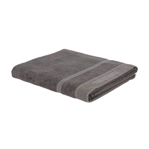 RIBBON TELO BAGNO TRUSSARDI GRIGIO ANTRACITE